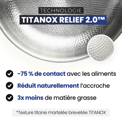 Poêle 100% Titane Pur | TITANOX®